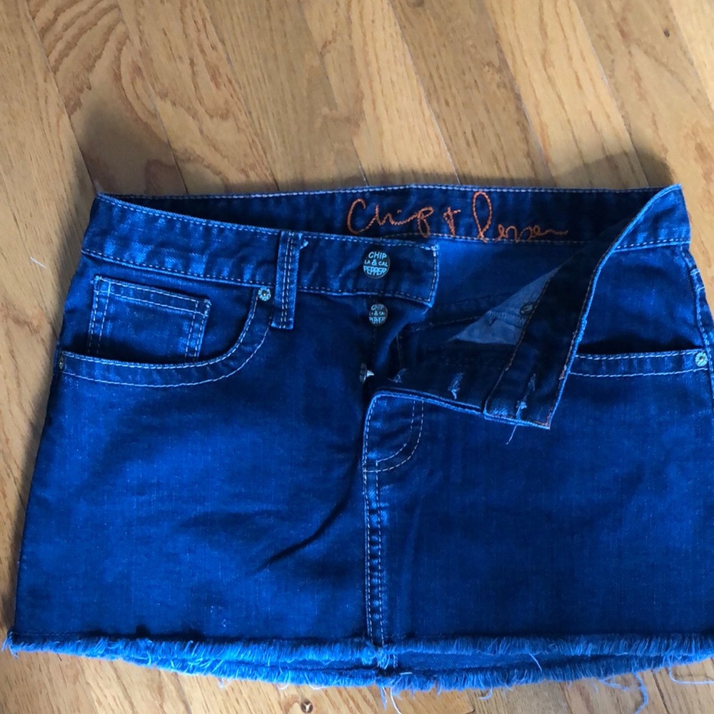 Chip and Pepper denim skirt